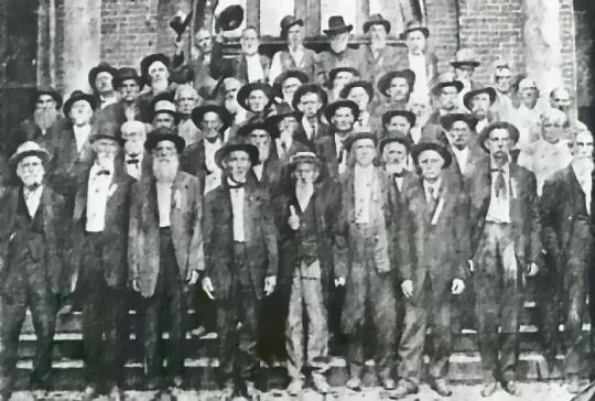 Laurel County Union Civil War Veterans Photo 1890