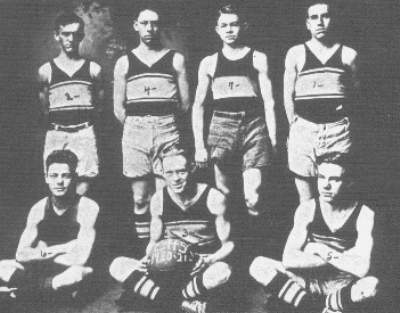 1921 Boys' Basketball A Team